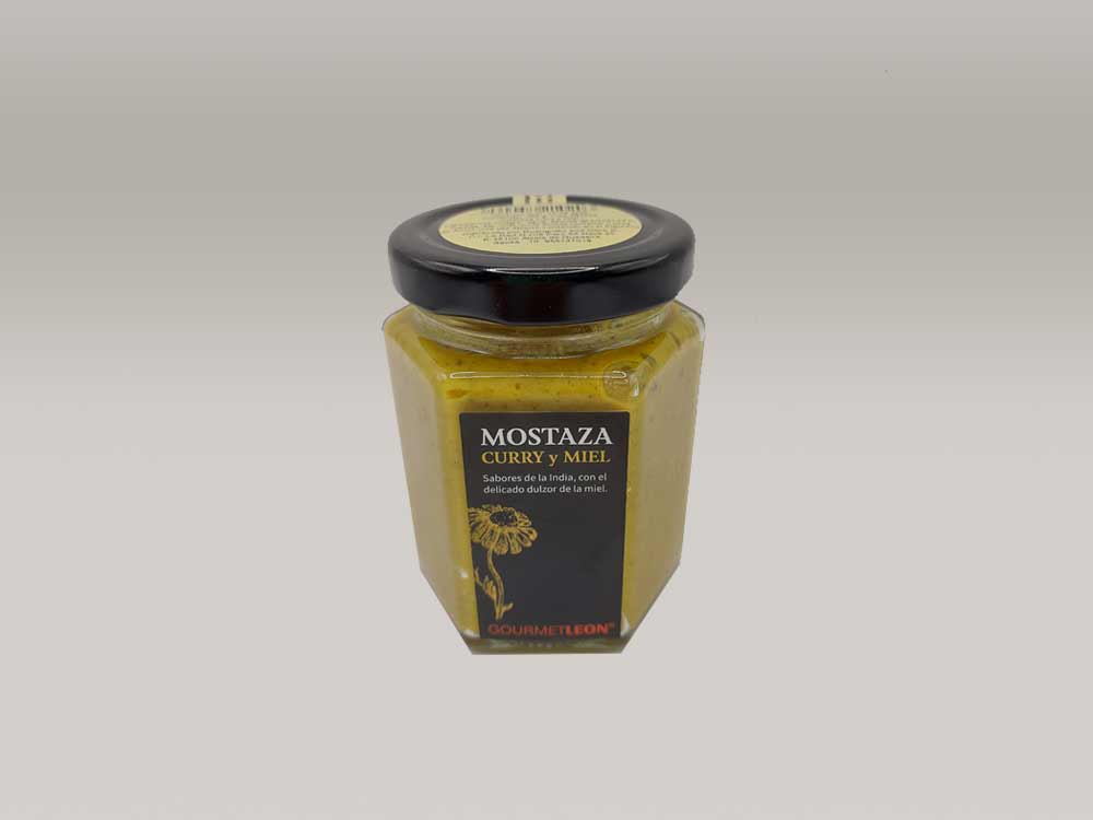 foto14 Mostaza de curry y miel 160 ml-Palasaca Ezcaray