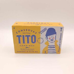 Sardinas en aceite de oliva TITO-Palasaca Ezcaray