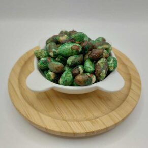 Cacahuete tostado con wasabi -Palasaca Ezcaray