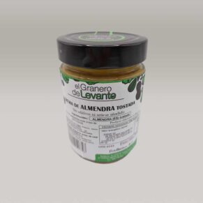 Crema de almendra tostada 0% azúcar 280gr -Palasaca Ezcaray