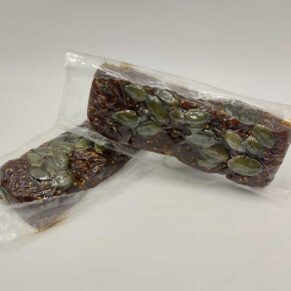 Barrita de higo con pipas de calabaza - Palasaca Ezcaray