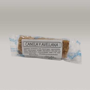 Barrita eco de canela y avellana 60gr - Palasaca Ezcaray