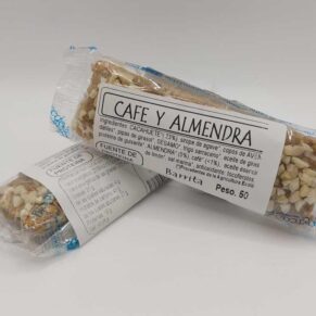 Barrita eco de café y almendra 60gr - Palasaca Ezcaray
